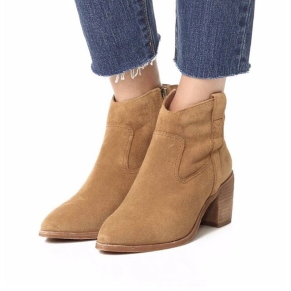 Madewell Women’s Suede Lonnie Boots Size 8.5 - Picture 2 of 11